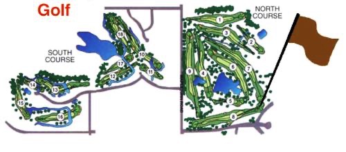 Foxcliff Golf Course Map