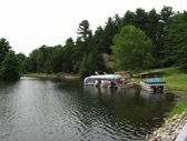 Lake view at Foxcliff Estates