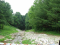 Lakes overflow to creek. Sound of rushing water from timber deck. Nice mix of hardwoods & white pines for total seclusion & aesthetic enjoyment.