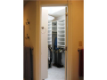 Built-in Bookshelves: Master closet w skylight. All closet with blt in shelving, drawer stacks, and rail hanging. 3rd bed is walk in off season storage closet.